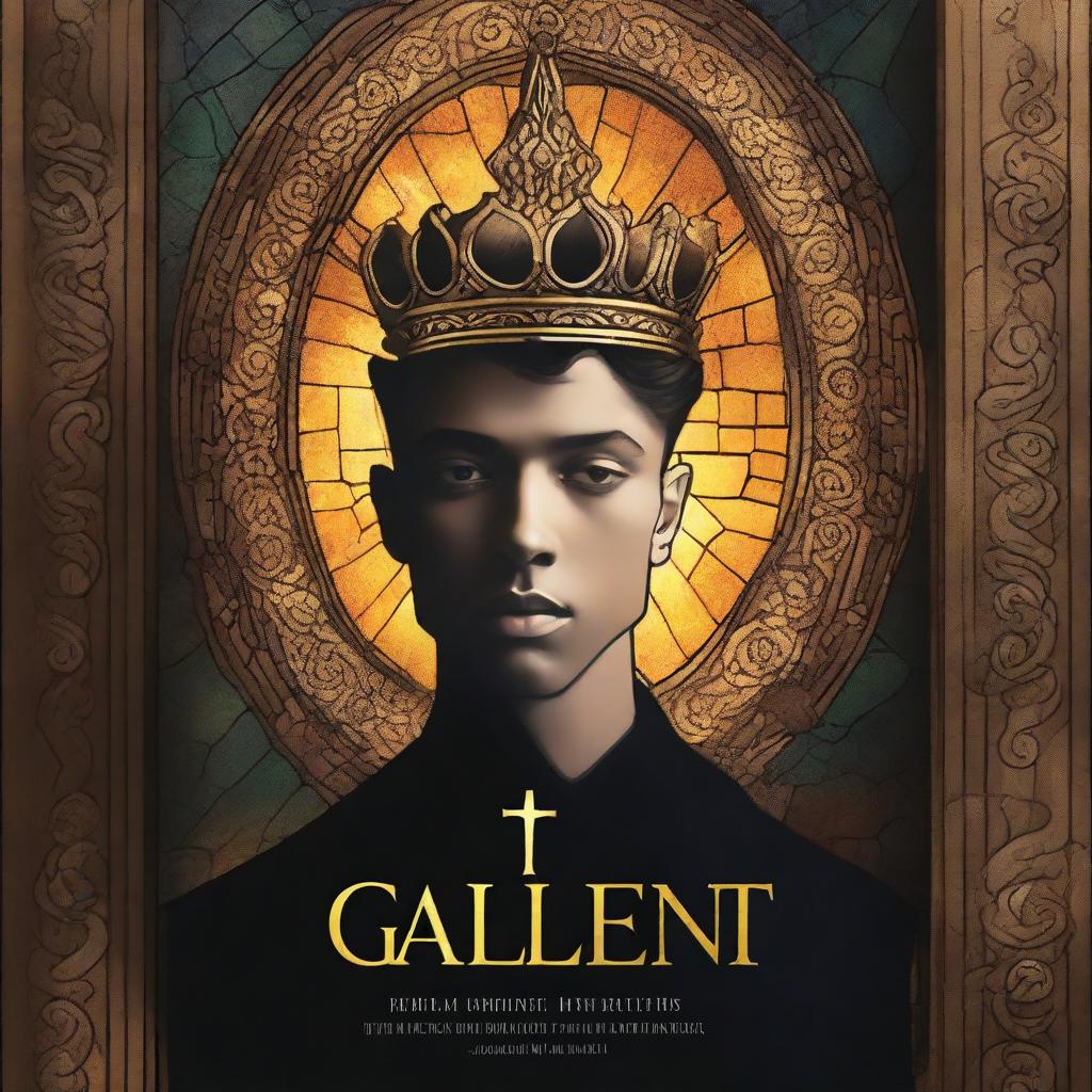 Create a striking book cover for a novel titled 'Gallient'