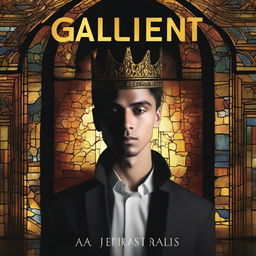 Create a striking book cover for a novel titled 'Gallient'