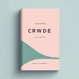 Generate a creative and unique book cover with a minimalist design