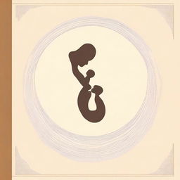 Generate an image that symbolizes 'Whispers of Conception and the Womb: How Early Memories Shape Our Life Journey' with a focus on the relationship between parents and their child in the womb