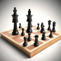 Create an image that represents the concept 'Act Like a Leader, Think Like a Leader'