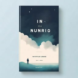 Generate a non-fiction book cover with a modern and minimalist design