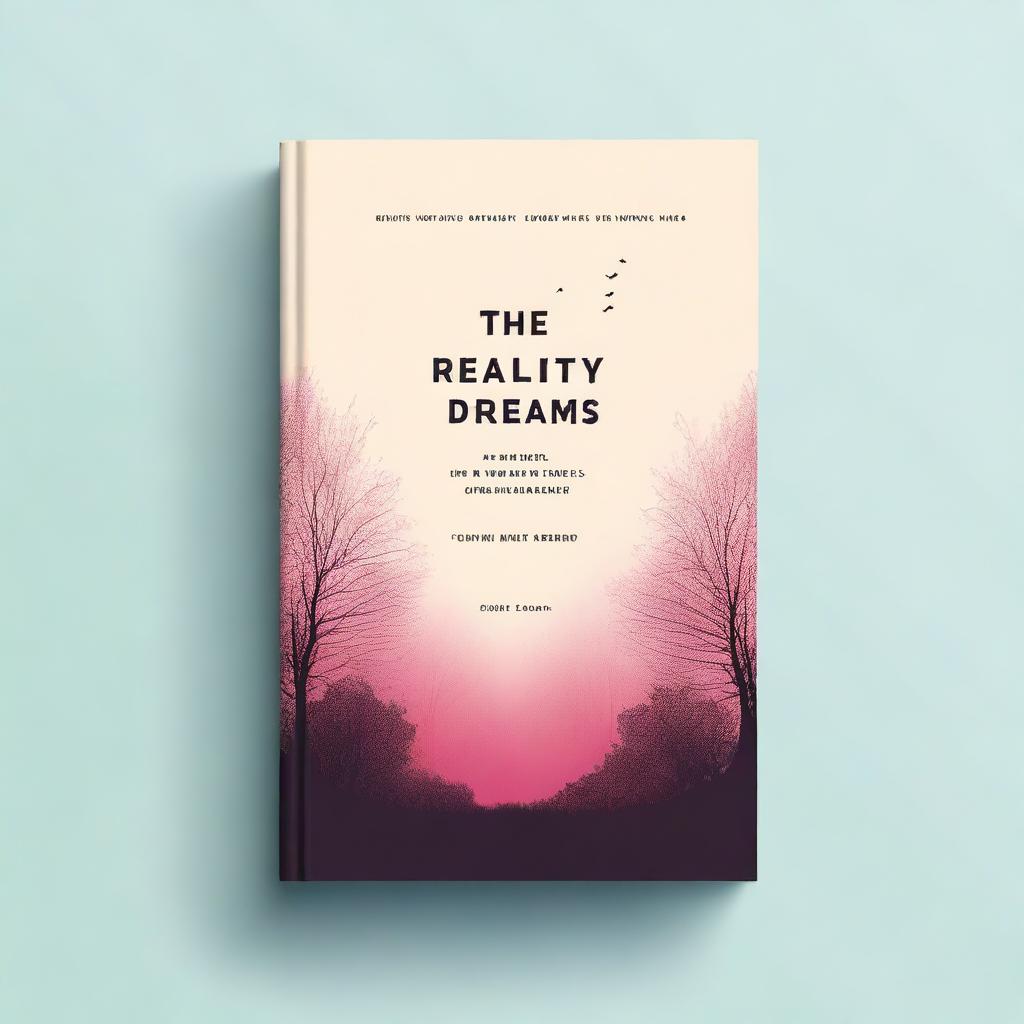 Generate a non-fiction book cover with a modern and minimalist design