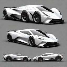 Continue with the design of the 'TRINDADE' hypercar