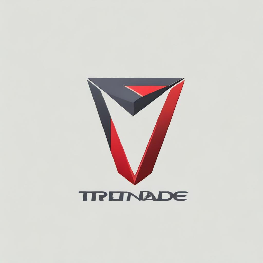 Design the logo for the 'TRINDADE' hypercar brand