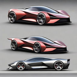 Continue the design process of the 'TRINDADE' hypercar