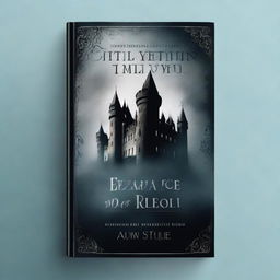 Create a book cover featuring a mysterious, dark castle where a serial killer resides