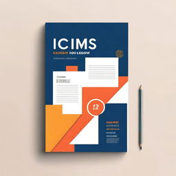 Create a book cover titled 'ICMS para Leigos: Um Guia Inicial para Estudantes de Contabilidade'