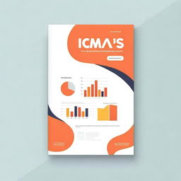 Create a book cover titled 'ICMS para Leigos: Um Guia Inicial para Estudantes de Contabilidade'