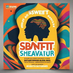 Create a book cover for a title called 'The Swift Afro Startup' with the subtitle 'Time and Money Savings Hacks for Climbing the Startup Mountain in Africa'