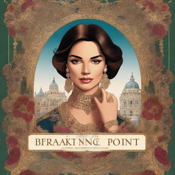 An illustrated book cover titled 'Breaking Point' featuring a luxurious woman