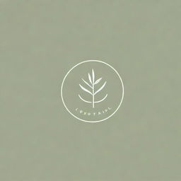 LVENO naturals logo design with a minimalist, organic feel, emphasizing natural, green elements.