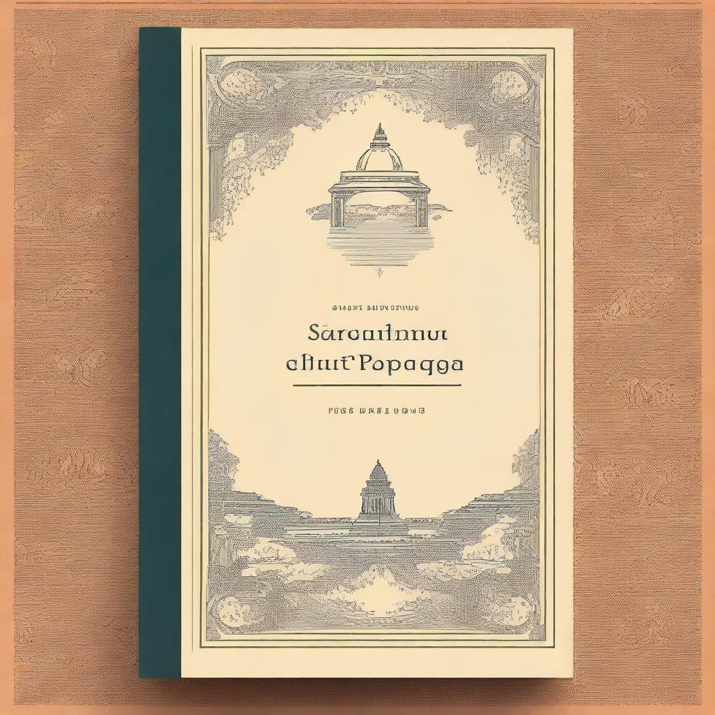 A captivating book cover for a novel by Saratchandra Chattopadhyay