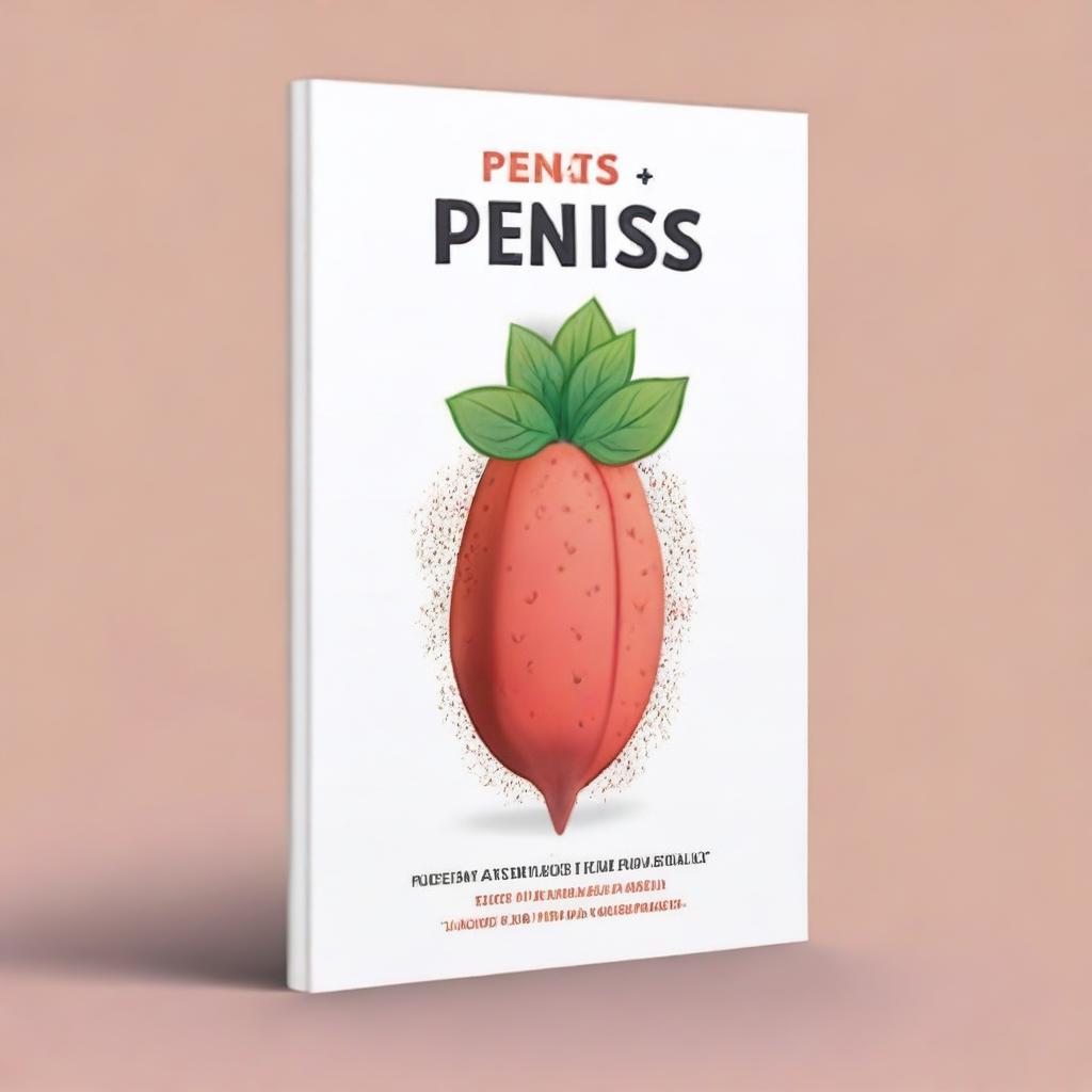 Create a cover for an ebook titled 'Penis Growth'