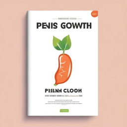 Create a cover for an ebook titled 'Penis Growth'