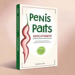 Create a cover for an ebook titled 'Penis Growth'