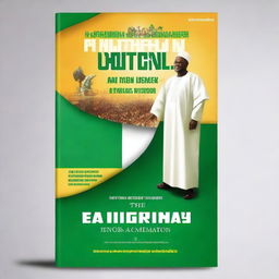 Design a book cover for a book titled 'The Nigerian Christian in the Nigerian Politics'