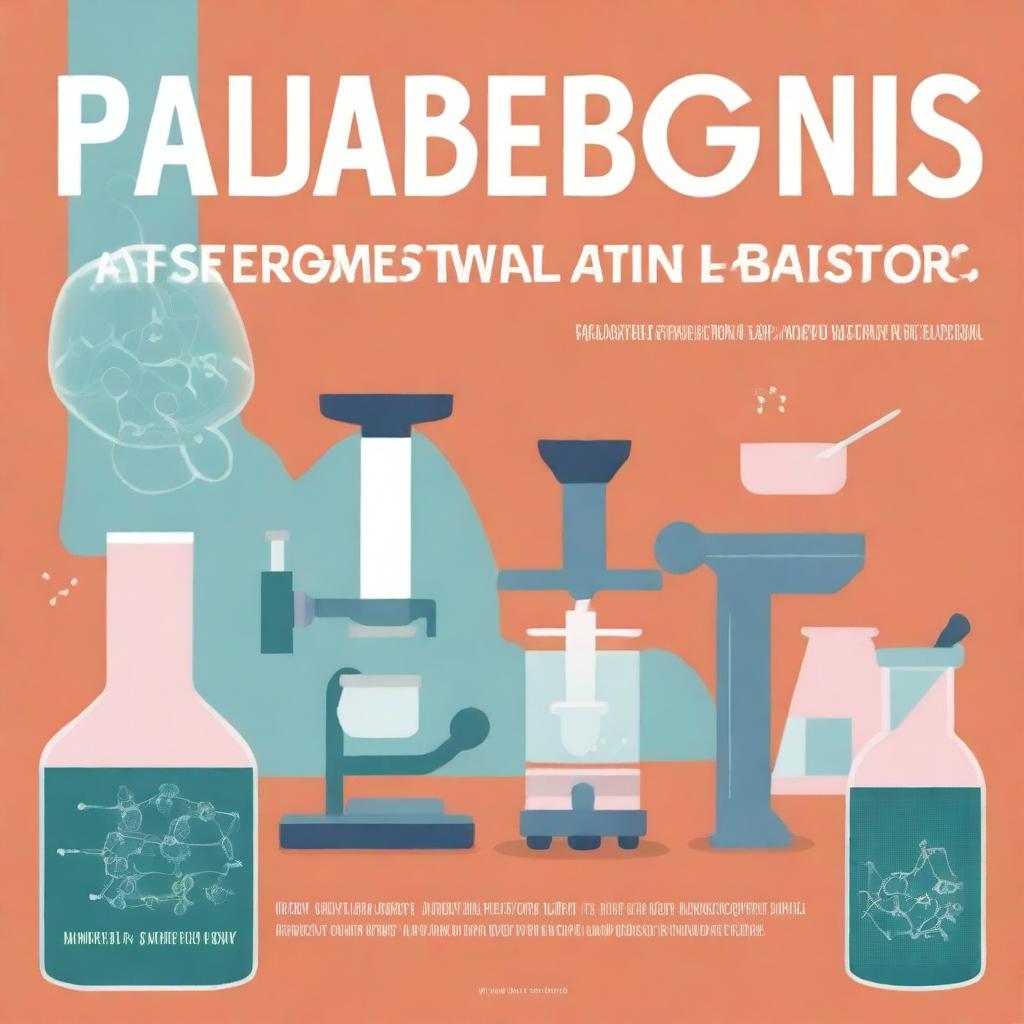 Create a book cover titled 'Pathogens in the Laboratory: Hazards, Prevention, and Control'