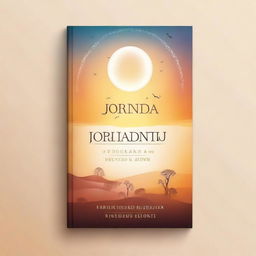 Create a book cover for an e-book titled 'Jornada Espiritual para o Sucesso e o Poder da Oração'