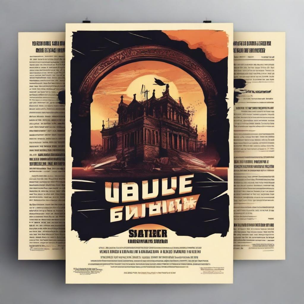 Create a poster for a film