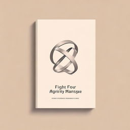 A minimalist design for a book cover titled 'Fight for your marriage'