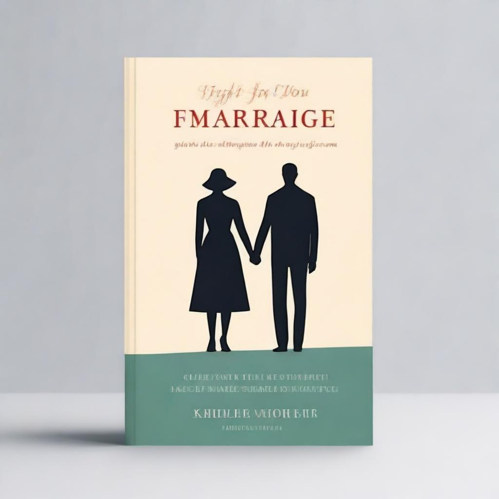 A book cover design for a book titled 'Fight for your Marriage