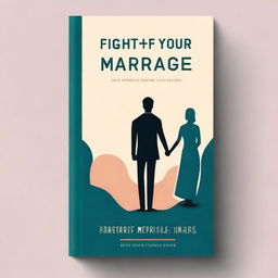 A book cover design for a book titled 'Fight for your Marriage