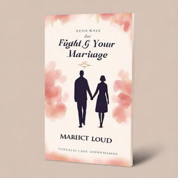 A book cover design for a book titled 'Fight for your Marriage