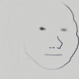 Create an image featuring Wojak, the popular internet meme character