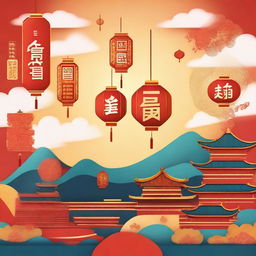 A vibrant and festive image celebrating the 100th anniversary with the Chinese characters '更心 更新 迎100年' prominently displayed