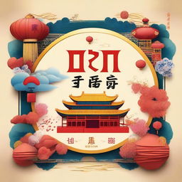 A vibrant and festive image celebrating the 100th anniversary with the Chinese characters '更心 更新 迎100年' prominently displayed