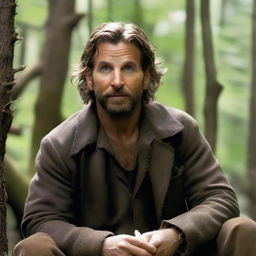 Bradley Cooper transformed into a dirty wizard who is also a hermit