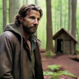 Bradley Cooper transformed into a dirty wizard who is also a hermit