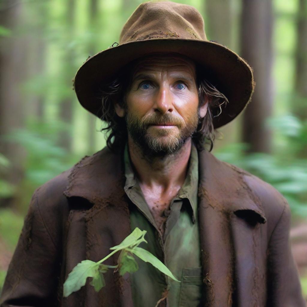 Bradley Cooper transformed into a dirty wizard who is also a hermit