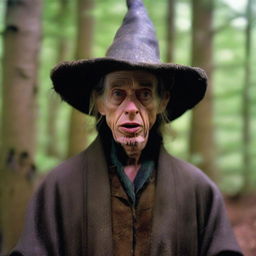 Steve Buscemi transformed into a dirty wizard living in the woods, studying plants