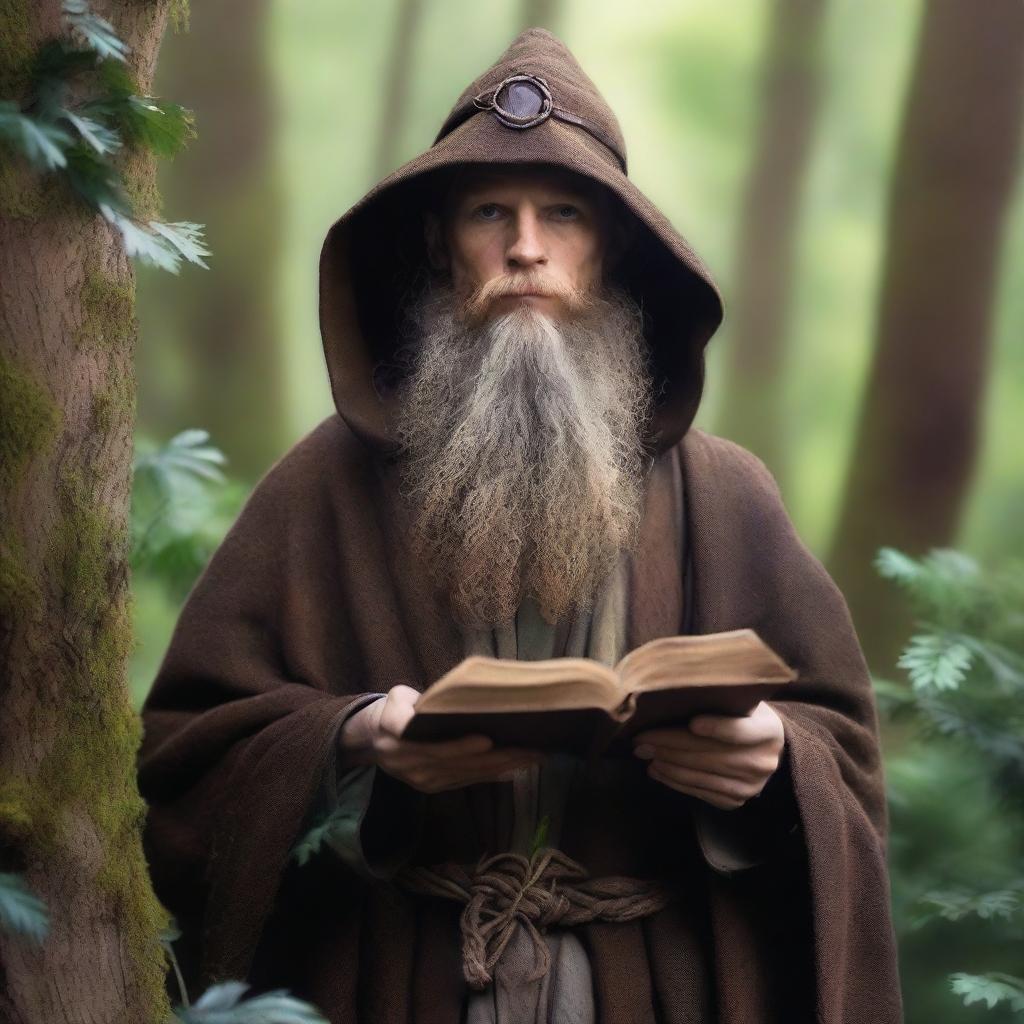 Tom Holland depicted as a hermit wizard who studies plants