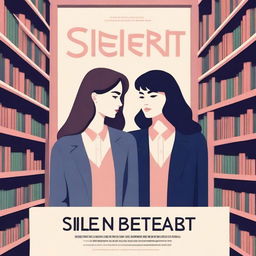 Create a film poster for a movie titled 'Silent Heartbeat'