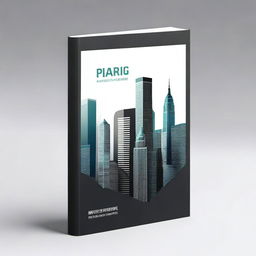 A professional and sleek book cover design focused on finance