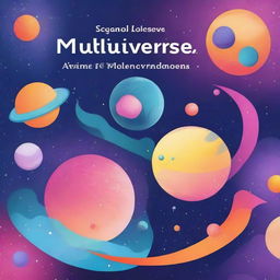 Create a school project cover page on the multiverse and its theories