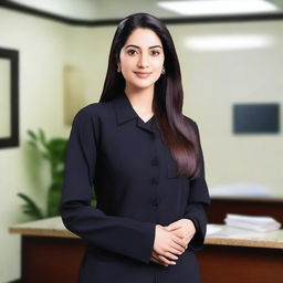 A young Pakistani female doctor named Dr