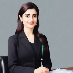 A young Pakistani female doctor named Dr