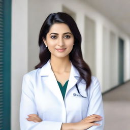 A young Pakistani female doctor named Dr