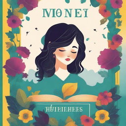 Create a captivating book cover featuring an intriguing scene that draws the reader in