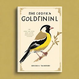 Create a book cover for 'The Goldfinch' by Donna Tartt