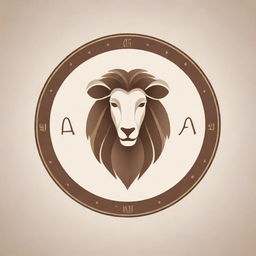 Design a personal logo for 'Amir', incorporating elements of veterinary medicine and the Gemini zodiac sign, representing the user's profession and astrological sign.