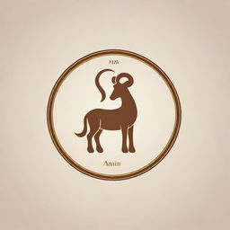 Design a personal logo for 'Amir', incorporating elements of veterinary medicine and the Gemini zodiac sign, representing the user's profession and astrological sign.