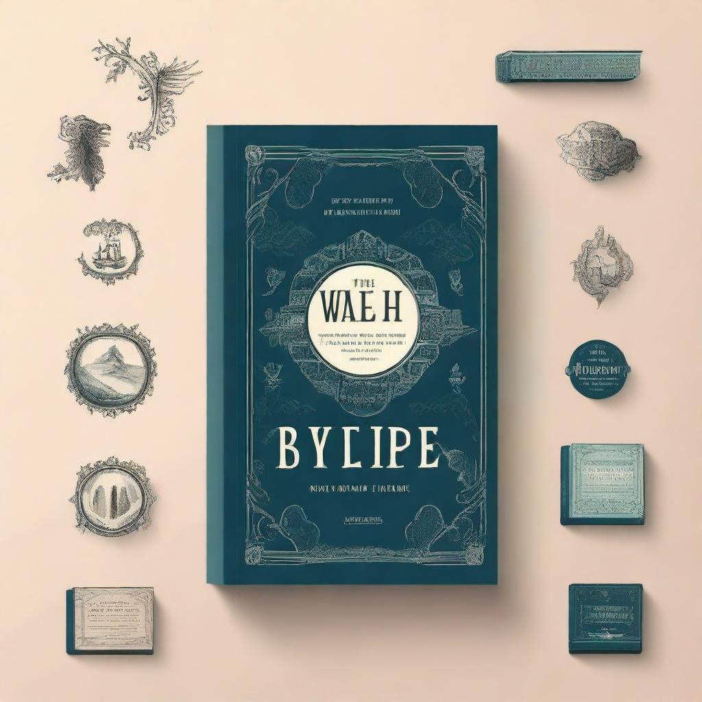 A beautifully designed book cover featuring an intriguing and mysterious theme