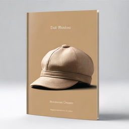 A book cover featuring a dark beige colored cabbie hat