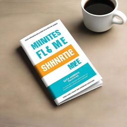 Create a professional book cover for a new book series titled '5 Minutes for Me'