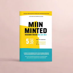 Design a professional book cover for a new series titled '5 Minutes for Me'